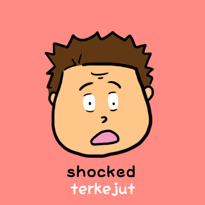 terkejut
