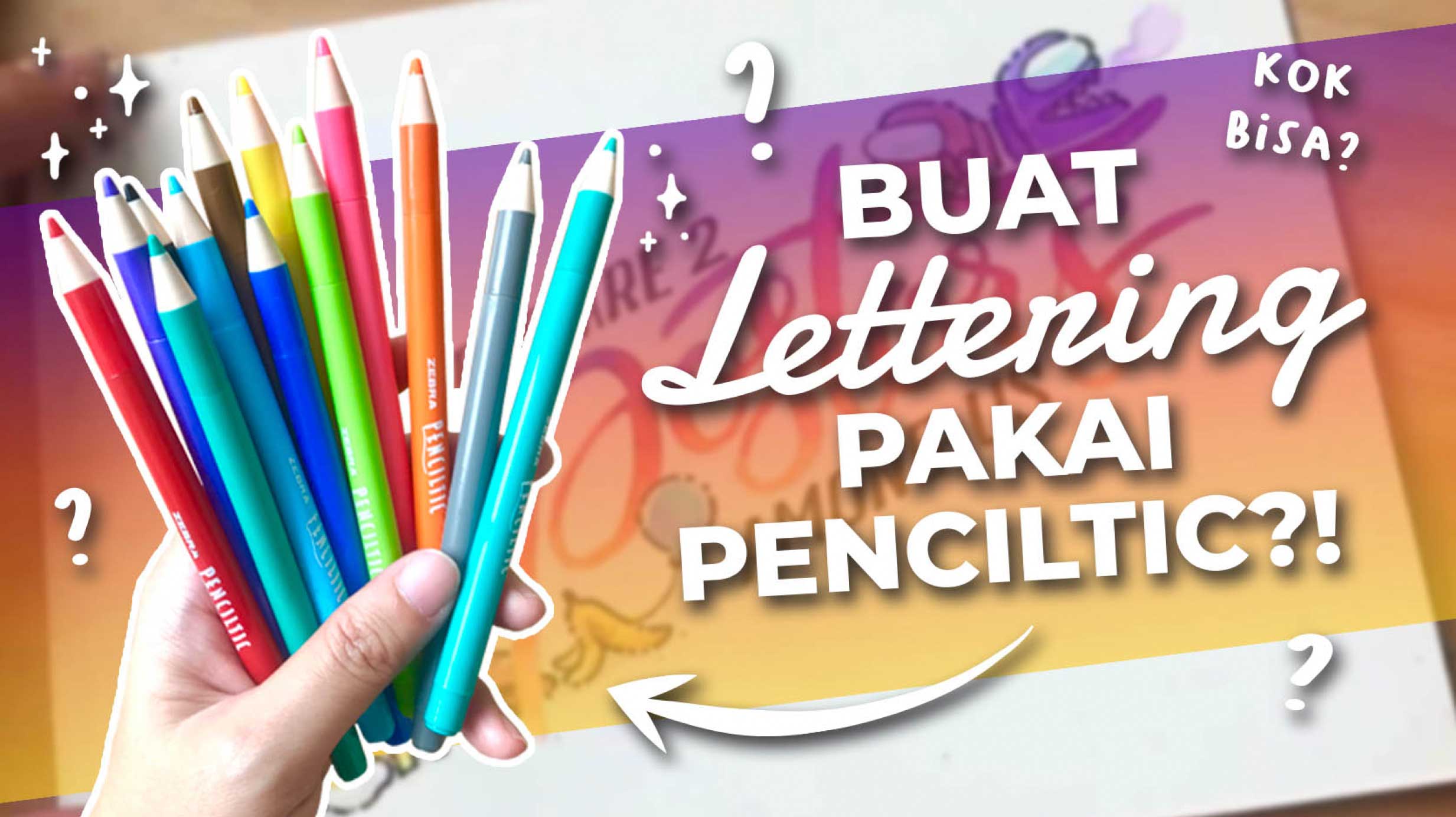 Buat Lettering pakai PENCILTIC?!