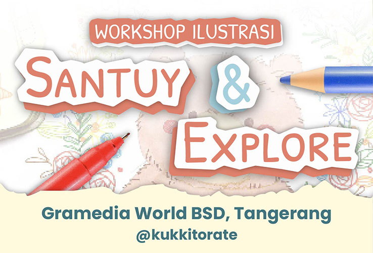 Zebra Workshop Ilustrasi Santuy and Explore 2024-Maret